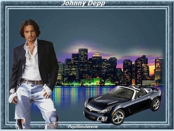 Fond dEcran - Acteur - Johnny Depp Seul