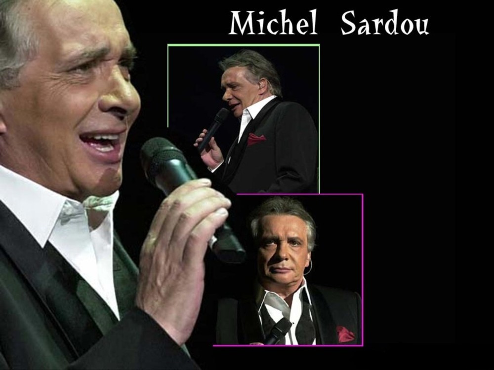 Fond Decran Chanteur Michel Sardou Ses Doubles